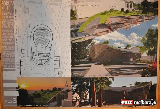 Zdjęcie w galerii na portalu naszraciborz.pl: Studenci architektury i urbanistyki pochwalili się swoimi pracami wiadomości z regionu