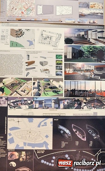 Zdjęcie w galerii na portalu naszraciborz.pl: Tak może wyglądać plac Długosza. Studenckie inspiracje w raciborskiej przestrzeni wiadomości z regionu