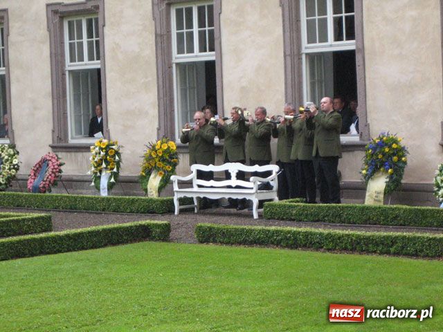 Zdjęcie w galerii na portalu naszraciborz.pl: Pożegnanie księcia Franza Albrechta wiadomości z regionu