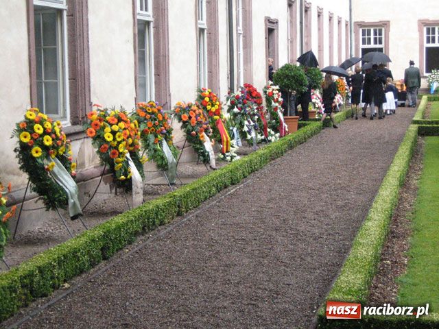 Zdjęcie w galerii na portalu naszraciborz.pl: Pożegnanie księcia Franza Albrechta wiadomości z regionu