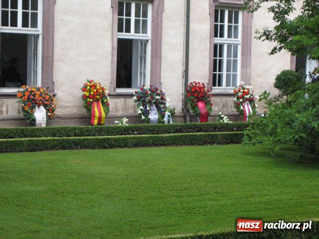 Zdjęcie w galerii na portalu naszraciborz.pl: Pożegnanie księcia Franza Albrechta wiadomości z regionu