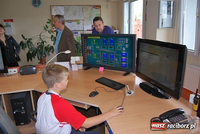 Zdjęcie w galerii na portalu naszraciborz.pl: Dni otwarte w raciborskich Wodociągach - drzwi zakładu się nie zamykają wiadomości z regionu