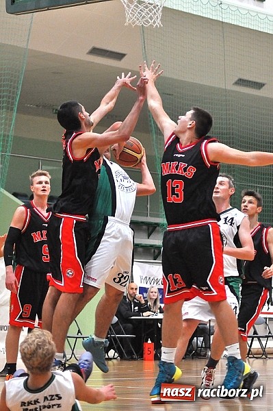 Zdjęcie w galerii na portalu naszraciborz.pl: Koszykarskie derby dla Rybnika wiadomości z regionu