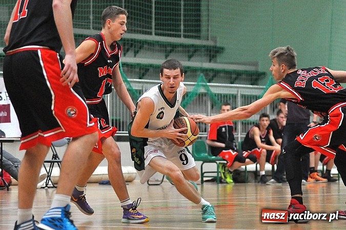 Zdjęcie w galerii na portalu naszraciborz.pl: Koszykarskie derby dla Rybnika wiadomości z regionu