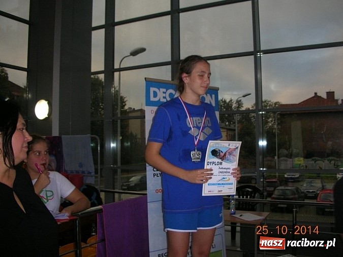 Zdjęcie w galerii na portalu naszraciborz.pl: Pływanie. Dobre starty młodych pływaków wiadomości z regionu