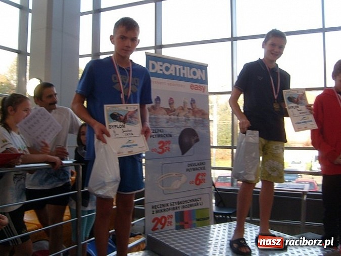 Zdjęcie w galerii na portalu naszraciborz.pl: Pływanie. Dobre starty młodych pływaków wiadomości z regionu