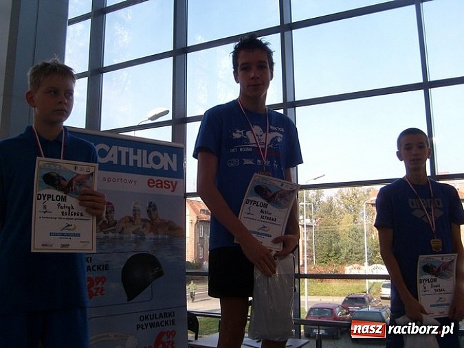 Zdjęcie w galerii na portalu naszraciborz.pl: Pływanie. Dobre starty młodych pływaków wiadomości z regionu