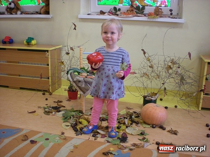 Zdjęcie w galerii na portalu naszraciborz.pl: Żłobkowicze ze Słonecznej przywitali jesień wiadomości z regionu