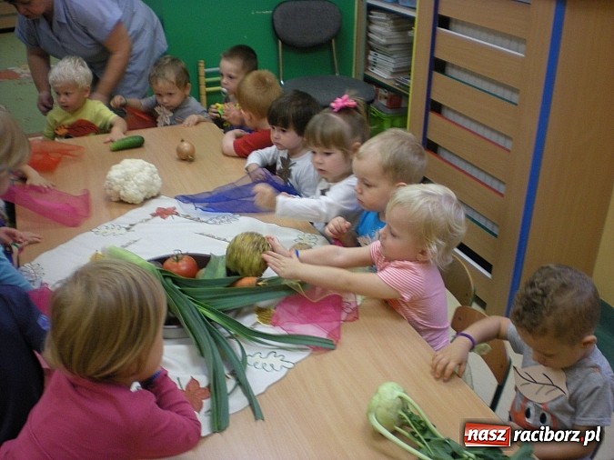 Zdjęcie w galerii na portalu naszraciborz.pl: Żłobkowicze ze Słonecznej przywitali jesień wiadomości z regionu