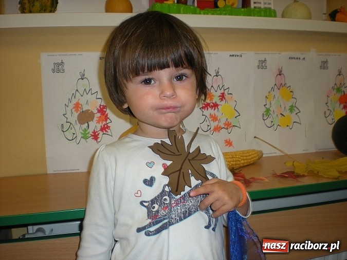 Zdjęcie w galerii na portalu naszraciborz.pl: Żłobkowicze ze Słonecznej przywitali jesień wiadomości z regionu