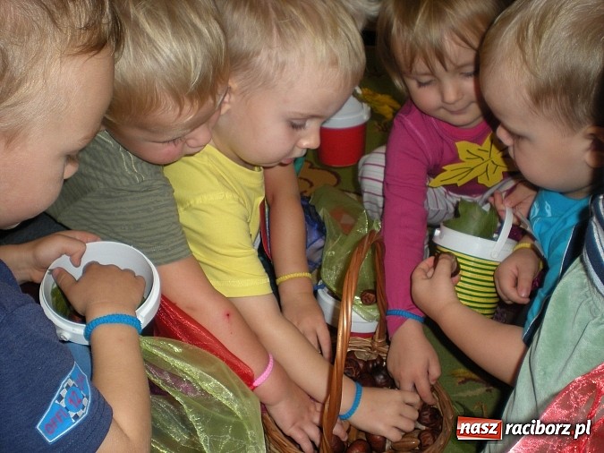 Zdjęcie w galerii na portalu naszraciborz.pl: Żłobkowicze ze Słonecznej przywitali jesień wiadomości z regionu