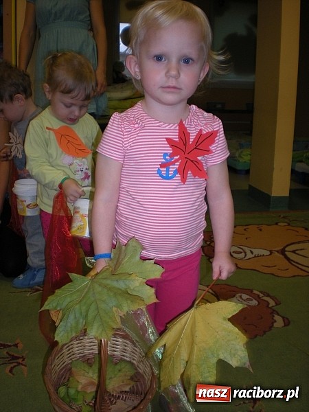 Zdjęcie w galerii na portalu naszraciborz.pl: Żłobkowicze ze Słonecznej przywitali jesień wiadomości z regionu