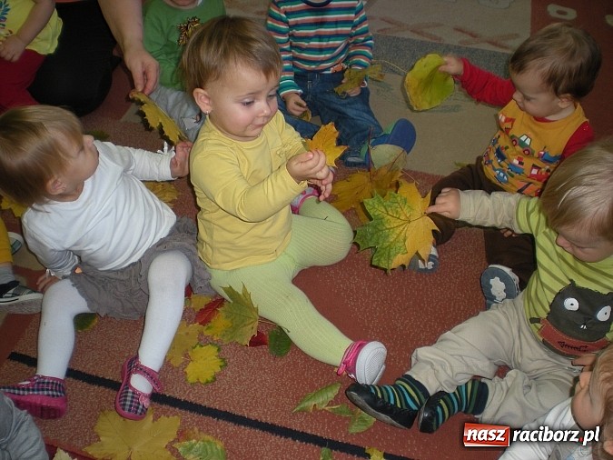 Zdjęcie w galerii na portalu naszraciborz.pl: Żłobkowicze ze Słonecznej przywitali jesień wiadomości z regionu