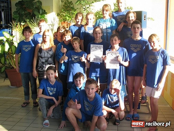 Zdjęcie w galerii na portalu naszraciborz.pl: Pływanie: MKS-SMS Victoria najlepsza w lidze wiadomości z regionu