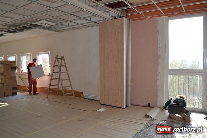 Zdjęcie w galerii na portalu naszraciborz.pl: Remont MOKSiR w Kuźni Raciborskiej dobiega końca     wiadomości z regionu