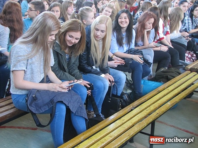 Zdjęcie w galerii na portalu naszraciborz.pl: Chroń się przed rakiem! Wykład w Zespole Szkół Mechanicznych  wiadomości z regionu