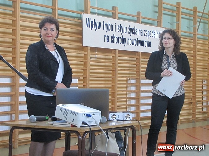 Zdjęcie w galerii na portalu naszraciborz.pl: Chroń się przed rakiem! Wykład w Zespole Szkół Mechanicznych  wiadomości z regionu