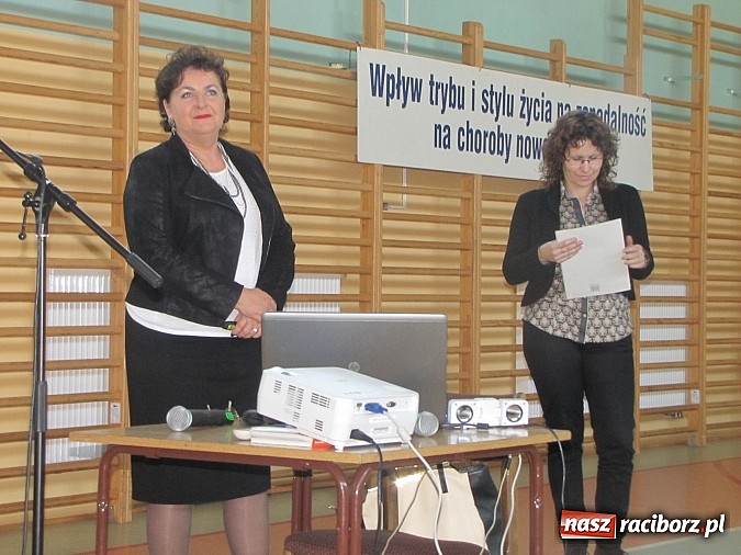 Zdjęcie w galerii na portalu naszraciborz.pl: Chroń się przed rakiem! Wykład w Zespole Szkół Mechanicznych  wiadomości z regionu