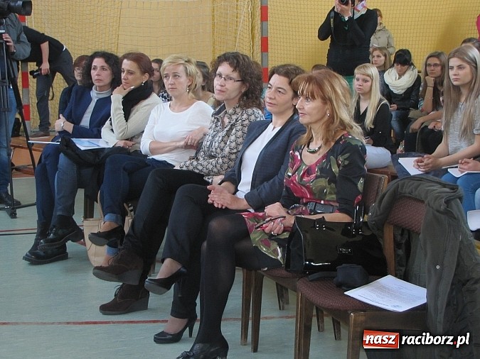 Zdjęcie w galerii na portalu naszraciborz.pl: Chroń się przed rakiem! Wykład w Zespole Szkół Mechanicznych  wiadomości z regionu