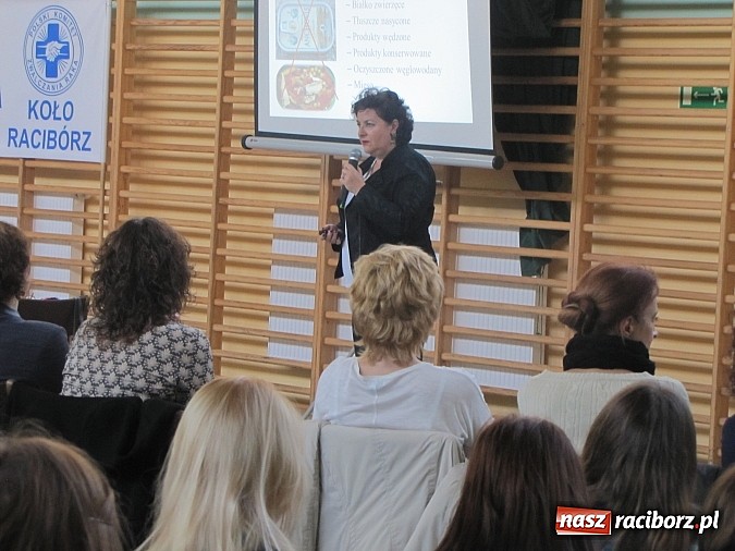 Zdjęcie w galerii na portalu naszraciborz.pl: Chroń się przed rakiem! Wykład w Zespole Szkół Mechanicznych  wiadomości z regionu