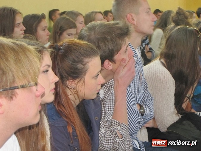 Zdjęcie w galerii na portalu naszraciborz.pl: Chroń się przed rakiem! Wykład w Zespole Szkół Mechanicznych  wiadomości z regionu