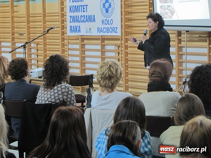Zdjęcie w galerii na portalu naszraciborz.pl: Chroń się przed rakiem! Wykład w Zespole Szkół Mechanicznych  wiadomości z regionu
