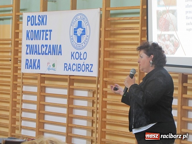 Zdjęcie w galerii na portalu naszraciborz.pl: Chroń się przed rakiem! Wykład w Zespole Szkół Mechanicznych  wiadomości z regionu