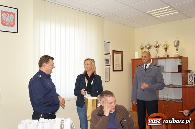 Zdjęcie w galerii na portalu naszraciborz.pl: Berlińscy policjanci w komendzie w Raciborzu  wiadomości z regionu