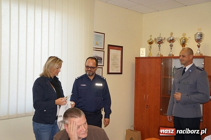 Zdjęcie w galerii na portalu naszraciborz.pl: Berlińscy policjanci w komendzie w Raciborzu  wiadomości z regionu