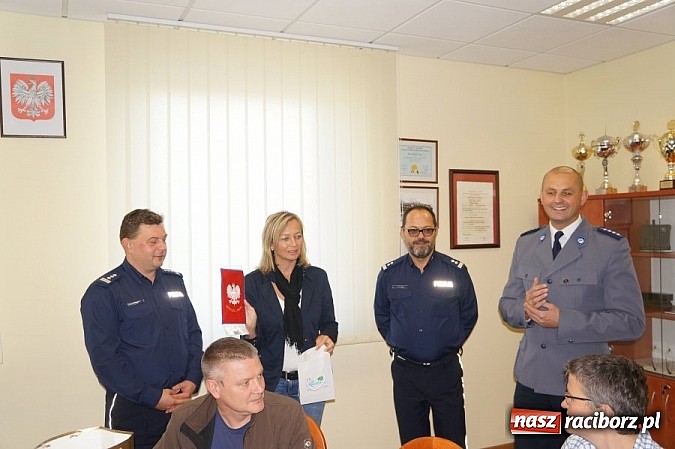 Zdjęcie w galerii na portalu naszraciborz.pl: Berlińscy policjanci w komendzie w Raciborzu  wiadomości z regionu