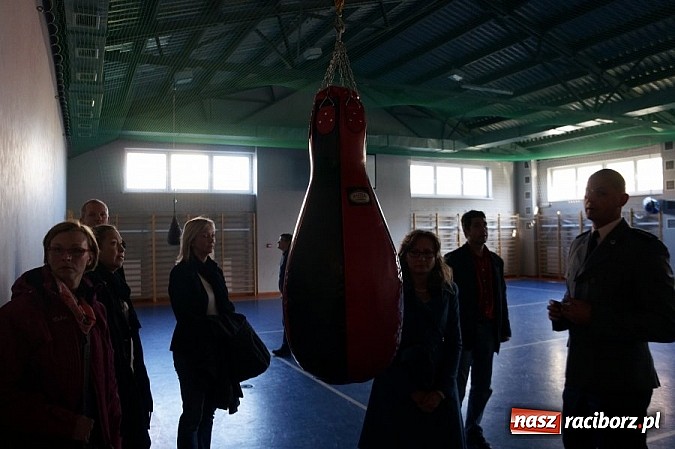 Zdjęcie w galerii na portalu naszraciborz.pl: Berlińscy policjanci w komendzie w Raciborzu  wiadomości z regionu