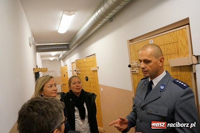 Zdjęcie w galerii na portalu naszraciborz.pl: Berlińscy policjanci w komendzie w Raciborzu  wiadomości z regionu