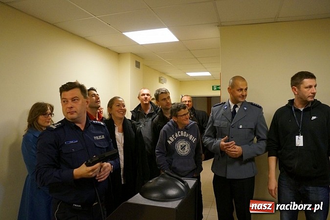Zdjęcie w galerii na portalu naszraciborz.pl: Berlińscy policjanci w komendzie w Raciborzu  wiadomości z regionu