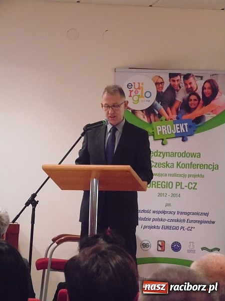 Zdjęcie w galerii na portalu naszraciborz.pl: Sześć Euroregion&oacute;w na konferencji w Raciborzu wiadomości z regionu