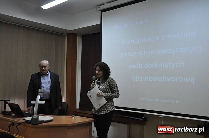 Zdjęcie w galerii na portalu naszraciborz.pl: Komunikacja z rodziną i personelem medycznym osób dotkniętych chorobą nowotworową wiadomości z regionu