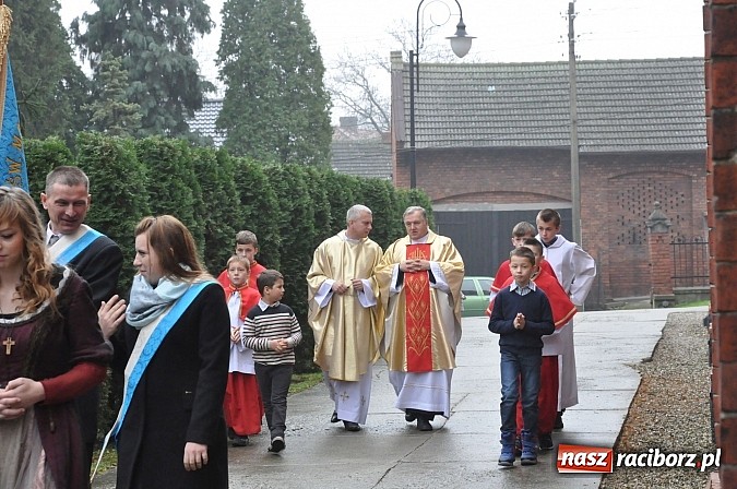 Zdjęcie w galerii na portalu naszraciborz.pl: Św. Marcin z Tours pojawił się dziś w Brzeziu wiadomości z regionu
