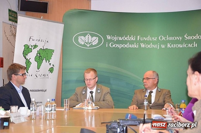 Zdjęcie w galerii na portalu naszraciborz.pl: Mira Stanisławska-Meysztowicz w siedzibie WFOŚiGW wiadomości z regionu