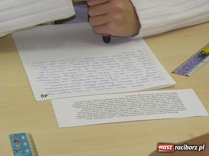 Zdjęcie w galerii na portalu naszraciborz.pl: Zostań Mistrzem Kaligrafii - podsumowanie konkursu wiadomości z regionu