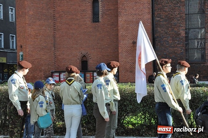 Zdjęcie w galerii na portalu naszraciborz.pl: Raciborskie obchody Święta Niepodległości wiadomości z regionu