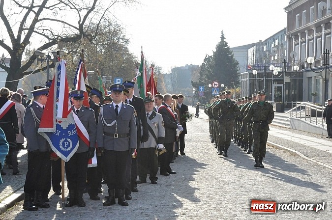 Zdjęcie w galerii na portalu naszraciborz.pl: Raciborskie obchody Święta Niepodległości wiadomości z regionu