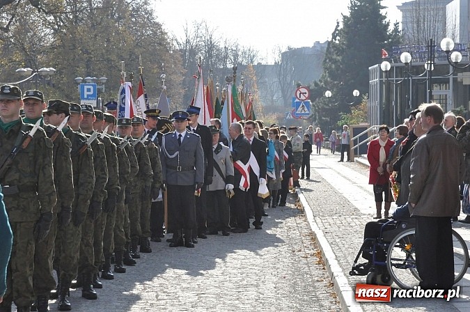 Zdjęcie w galerii na portalu naszraciborz.pl: Raciborskie obchody Święta Niepodległości wiadomości z regionu