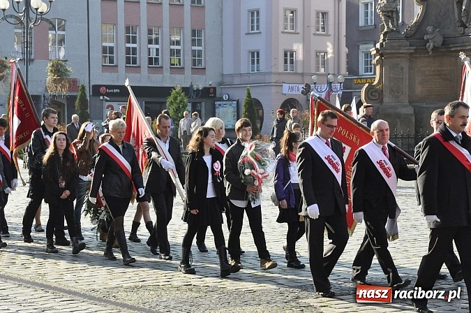 Zdjęcie w galerii na portalu naszraciborz.pl: Raciborskie obchody Święta Niepodległości wiadomości z regionu