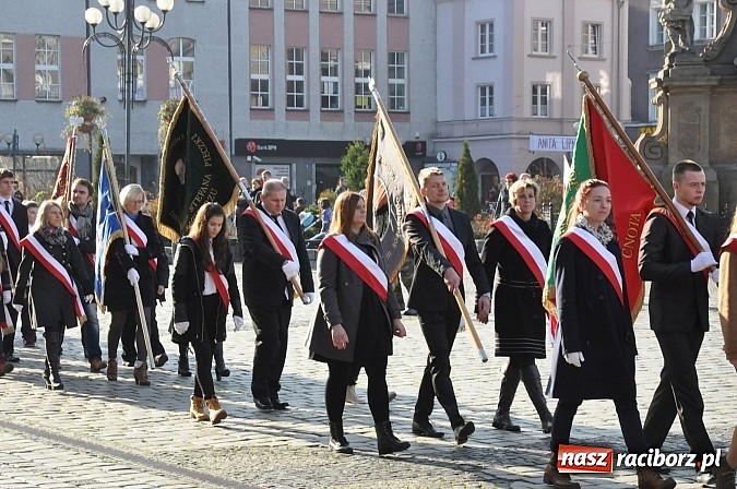 Zdjęcie w galerii na portalu naszraciborz.pl: Raciborskie obchody Święta Niepodległości wiadomości z regionu