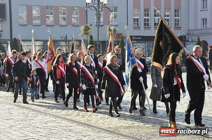 Zdjęcie w galerii na portalu naszraciborz.pl: Raciborskie obchody Święta Niepodległości wiadomości z regionu