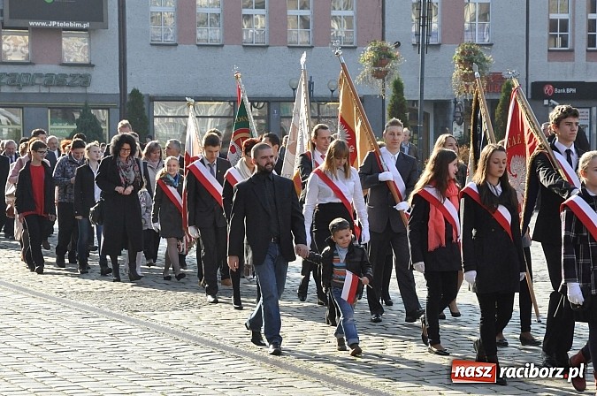 Zdjęcie w galerii na portalu naszraciborz.pl: Raciborskie obchody Święta Niepodległości wiadomości z regionu
