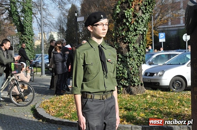 Zdjęcie w galerii na portalu naszraciborz.pl: Raciborskie obchody Święta Niepodległości wiadomości z regionu