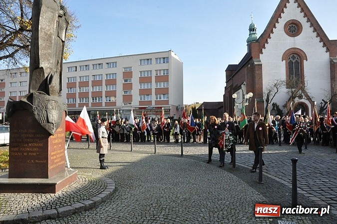Zdjęcie w galerii na portalu naszraciborz.pl: Raciborskie obchody Święta Niepodległości wiadomości z regionu