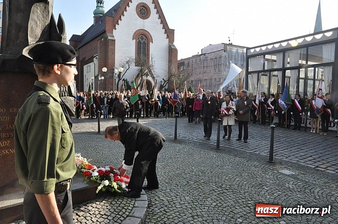 Zdjęcie w galerii na portalu naszraciborz.pl: Raciborskie obchody Święta Niepodległości wiadomości z regionu