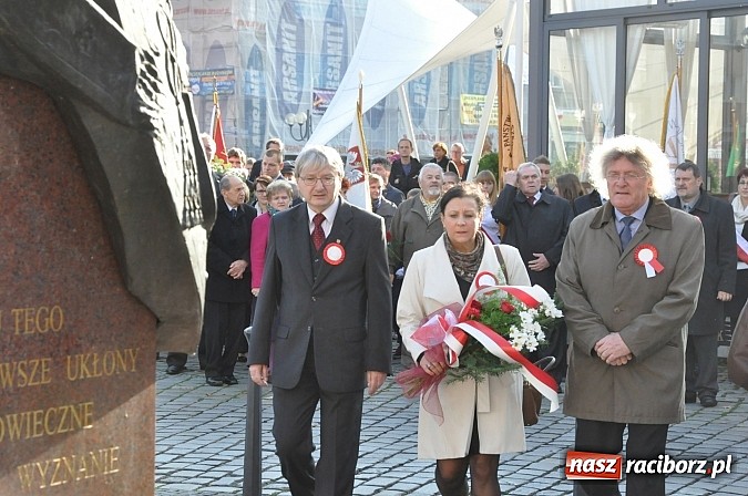 Zdjęcie w galerii na portalu naszraciborz.pl: Raciborskie obchody Święta Niepodległości wiadomości z regionu