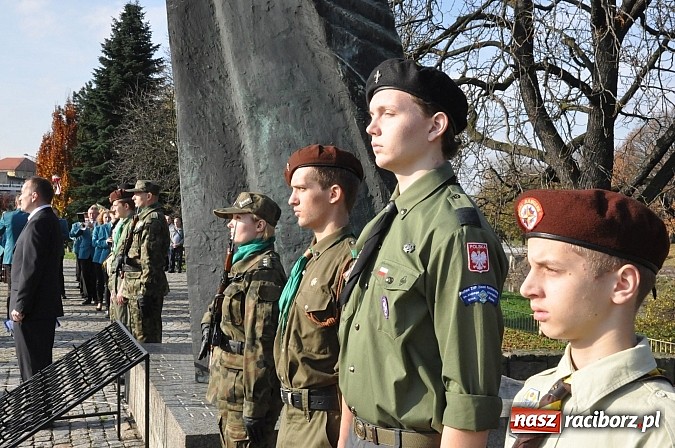 Zdjęcie w galerii na portalu naszraciborz.pl: Raciborskie obchody Święta Niepodległości wiadomości z regionu